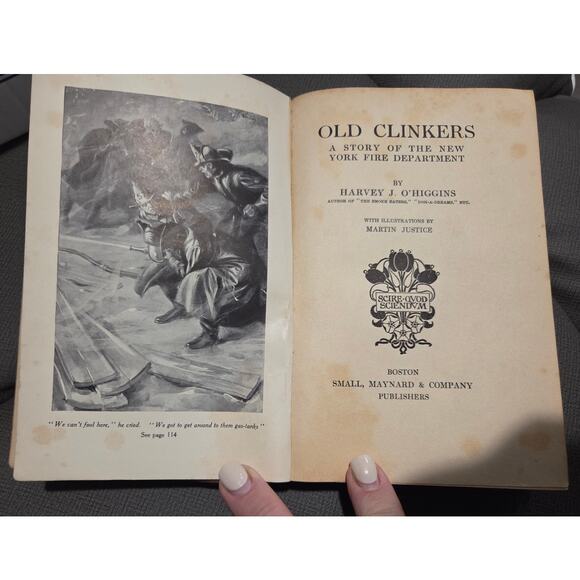 Antique 1st Edition Old Clinkers by Harvey Jerrold O'Higgins HC Chicago Opera - Picture 7 of 11